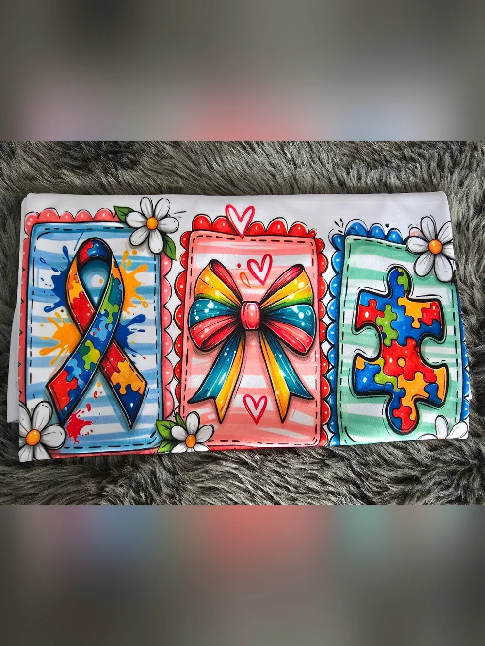 Autism Awareness Graphic Tee - White Womens Size Large New✨️ - Picture 5 of 6